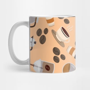 Coffee seamless pattern Mug